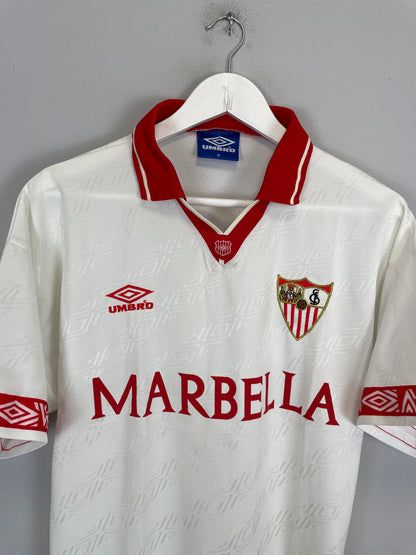 1994/95 SEVILLA HOME SHIRT (M) UMBRO