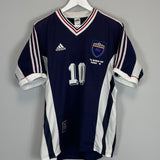 1998/00 YUGOSLAVIA STOJKOVIC #10 HOME SHIRT (M) ADIDAS