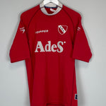 2000/01 INDEPENDIENTE HOME SHIRT (L) TOPPER