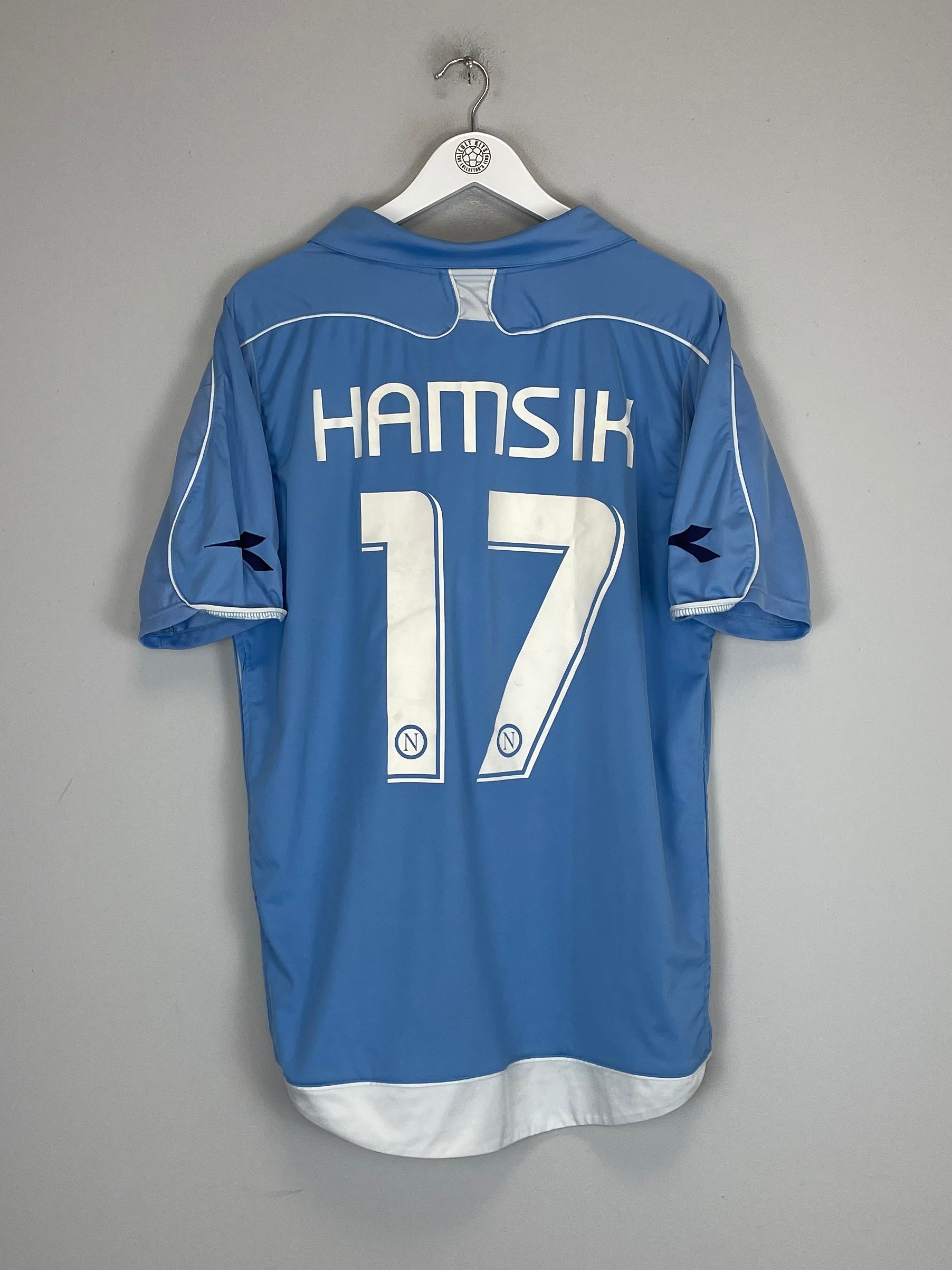 2007/09 NAPOLI HAMSIK #17 HOME SHIRT (M) DIADORA