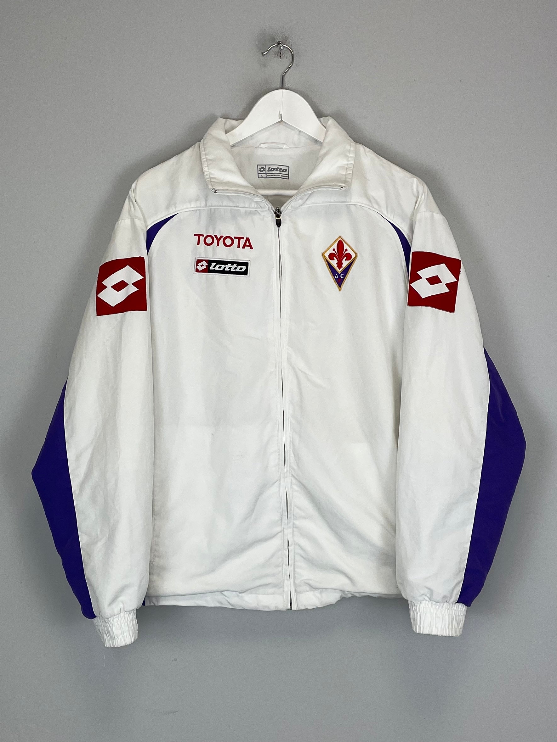 2004/06 FIORENTINA TRACK JACKET (L) LOTTO