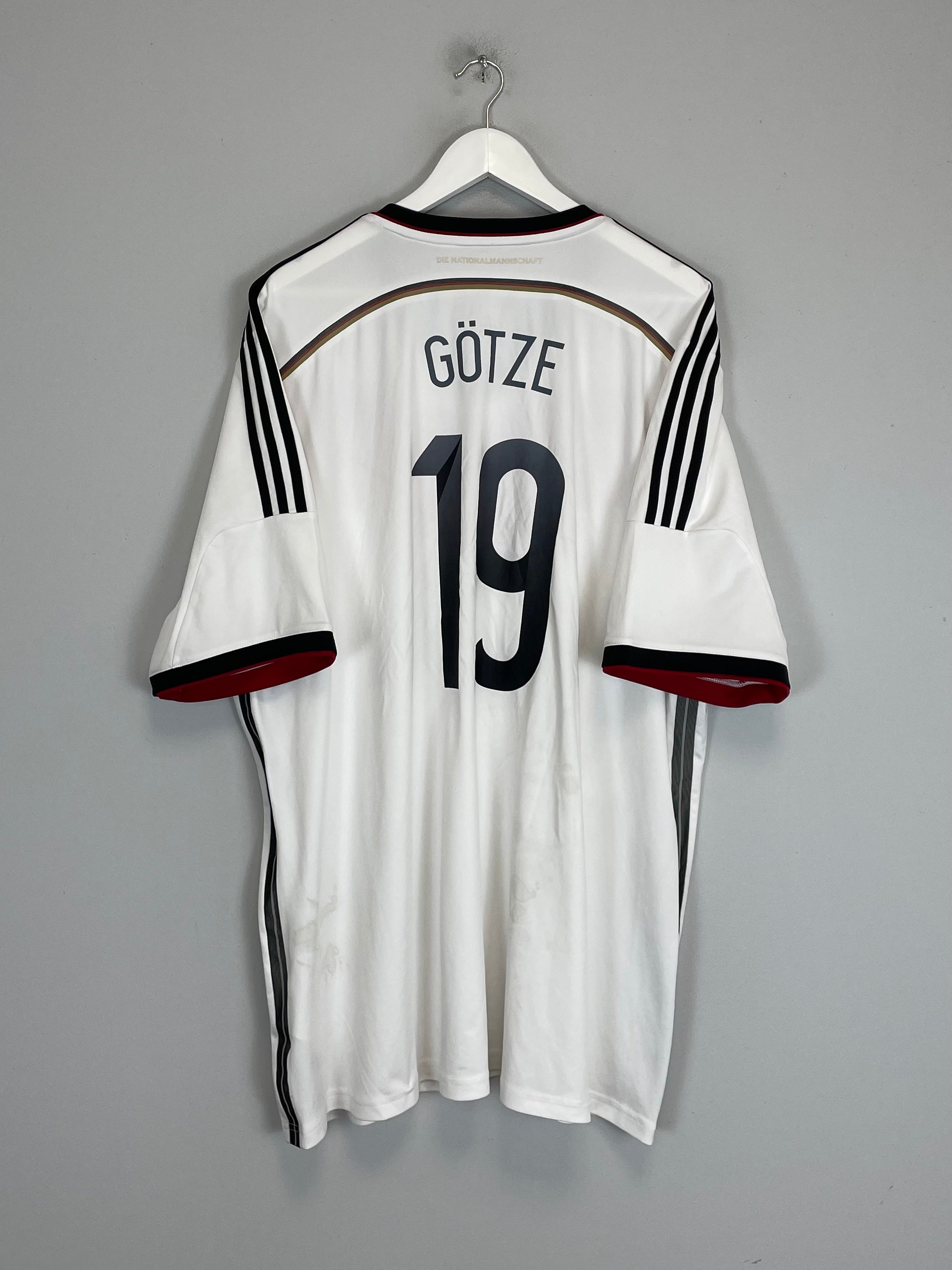 2014/15 GERMANY GOTZE #19 HOME SHIRT (XXL) ADIDAS