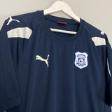 2010/11 CARDIFF CITY TRAINING SHIRT (M) PUMA