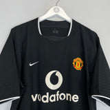 2003/05 MANCHESTER UNITED RONALDO #7 AWAY SHIRT (XL) NIKE