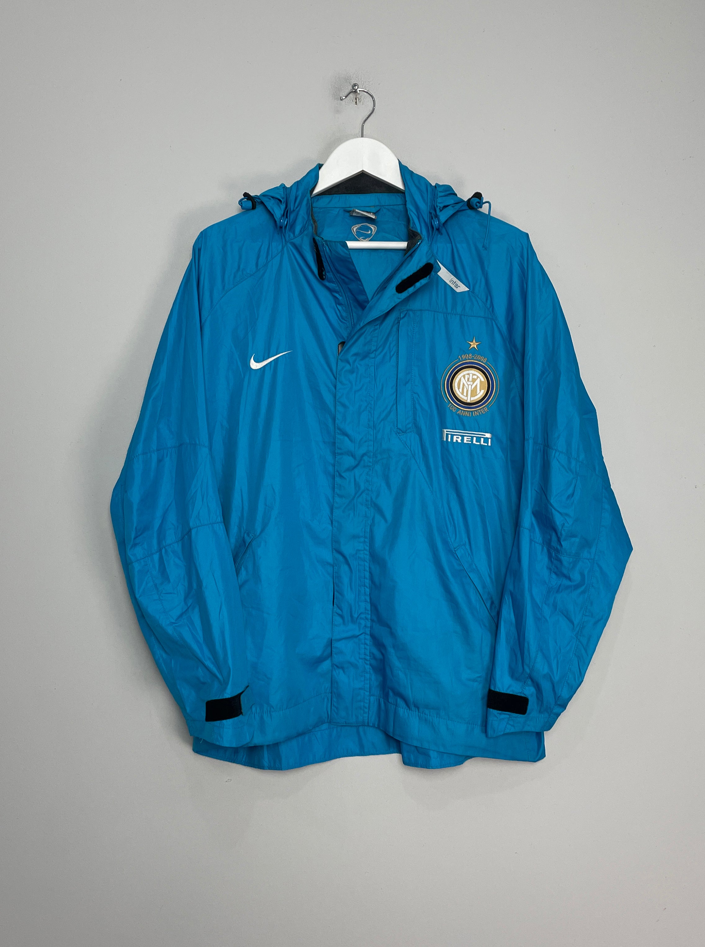 2008/09 INTER MILAN *CENTENARY* TRACK JACKET (M) NIKE