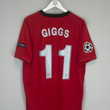 2009/10 MANCHESTER UNITED GIGGS #11 C/L HOME SHIRT (XL) NIKE