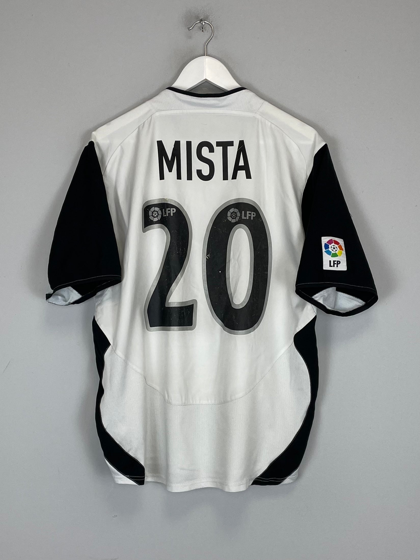 2003/04 VALENCIA MISTA #20 HOME SHIRT (L) NIKE