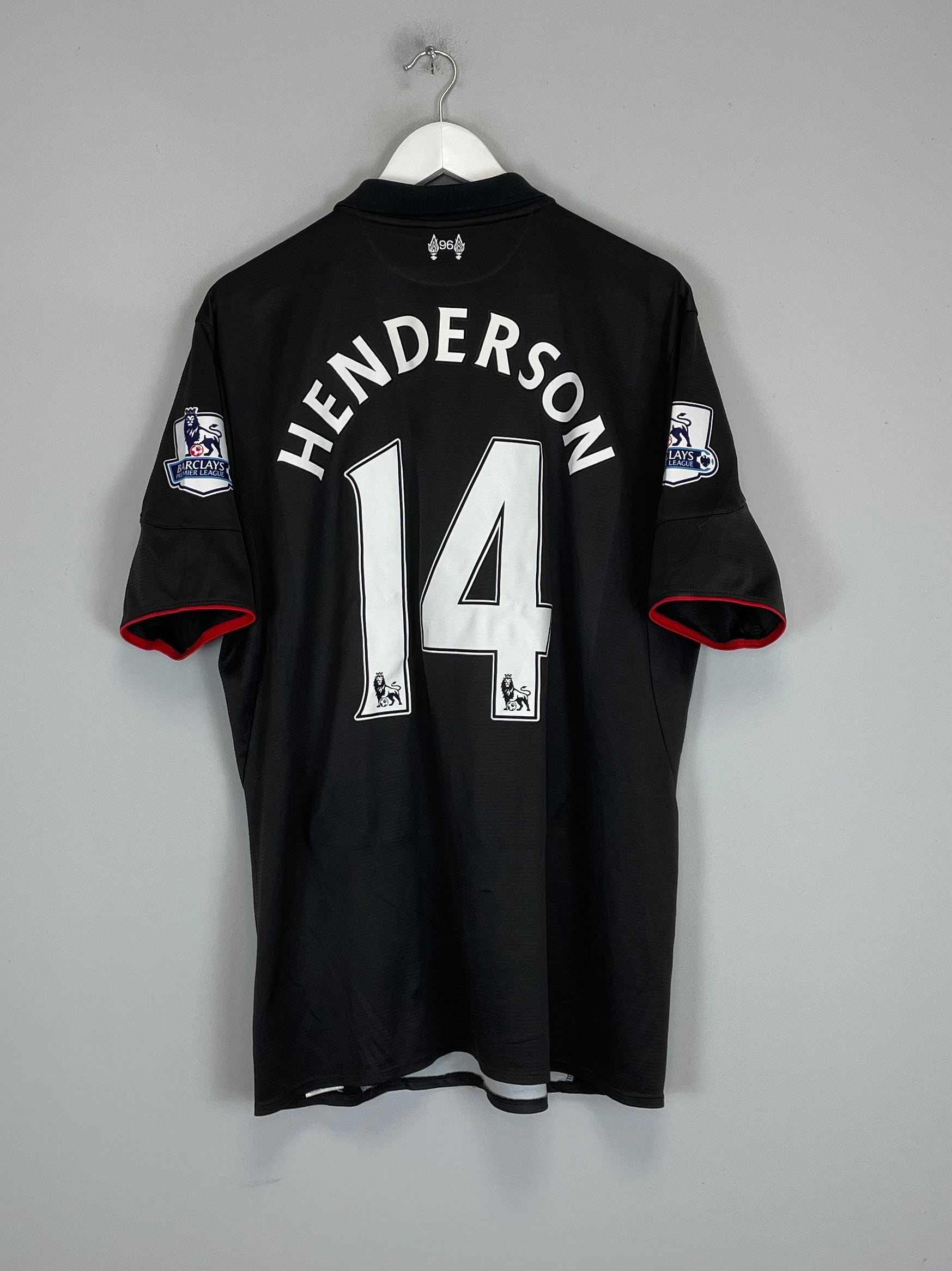 2015/16 LIVERPOOL HENDERSON #14 THIRD SHIRT (XL) NEW BALANCE