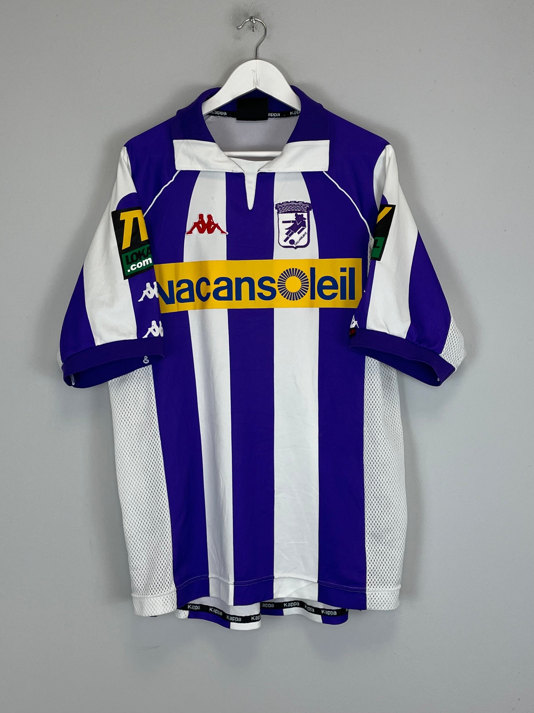 2000/01 HARELBEKE #11 HOME SHIRT (XL) KAPPA