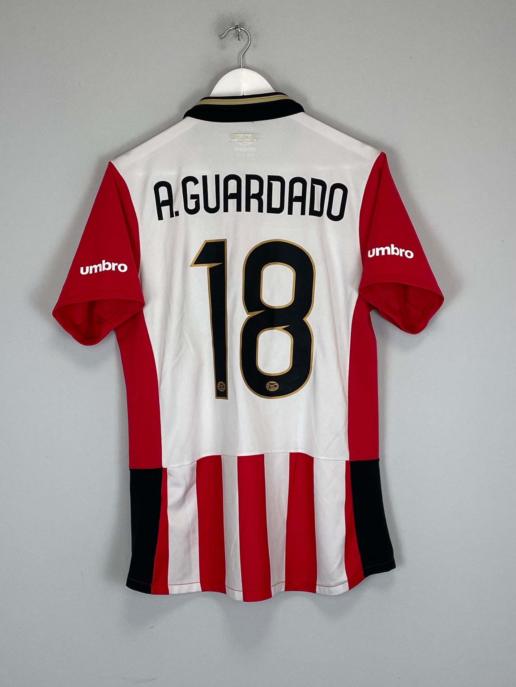 2015/16 PSV A.GUARDADO #18 HOME SHIRT (M) UMBRO