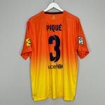 2012/13 BARCELONA PIQUE #3 AWAY SHIRT (XL) NIKE