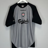 2002/04 LIVERPOOL TRAINING SHIRT (M) REEBOK