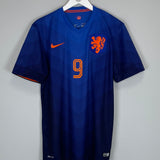 2014/15 NETHERLANDS V.PERSIE #9 AWAY SHIRT (M) NIKE