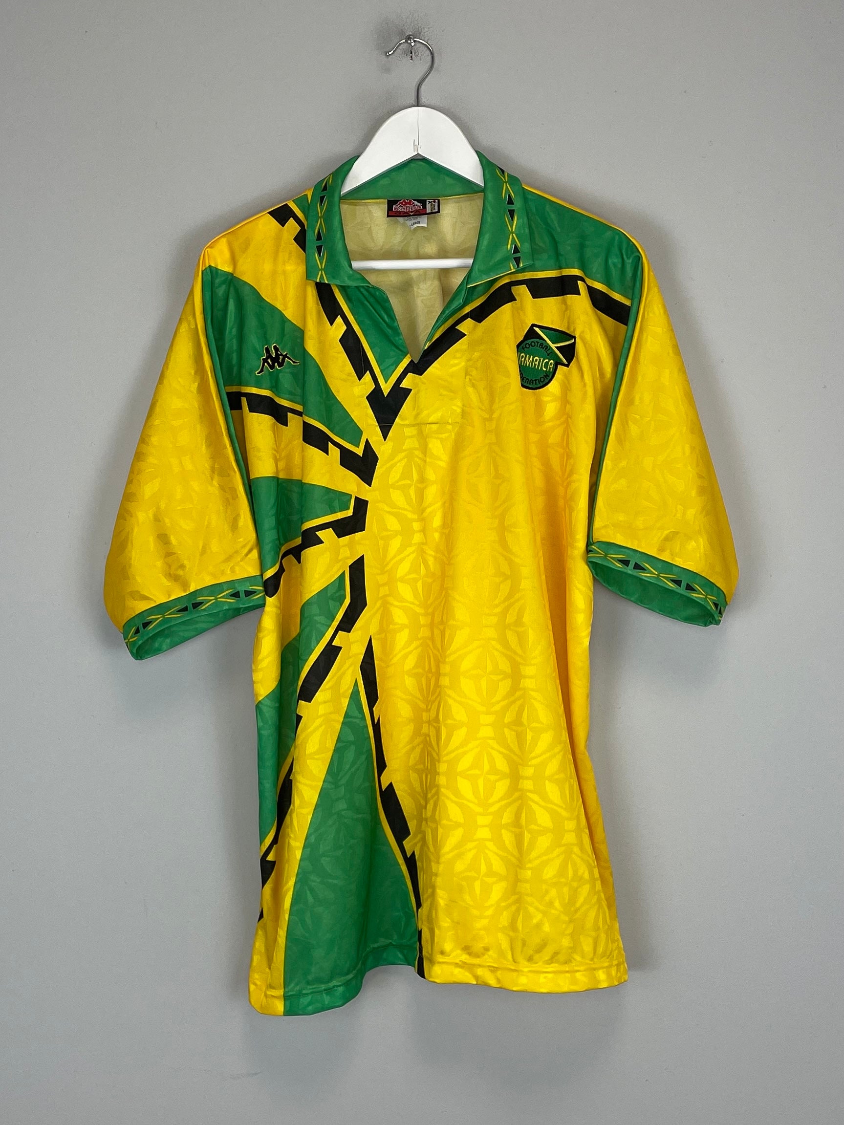 1997/98 JAMAICA HOME SHIRT (XL) KAPPA