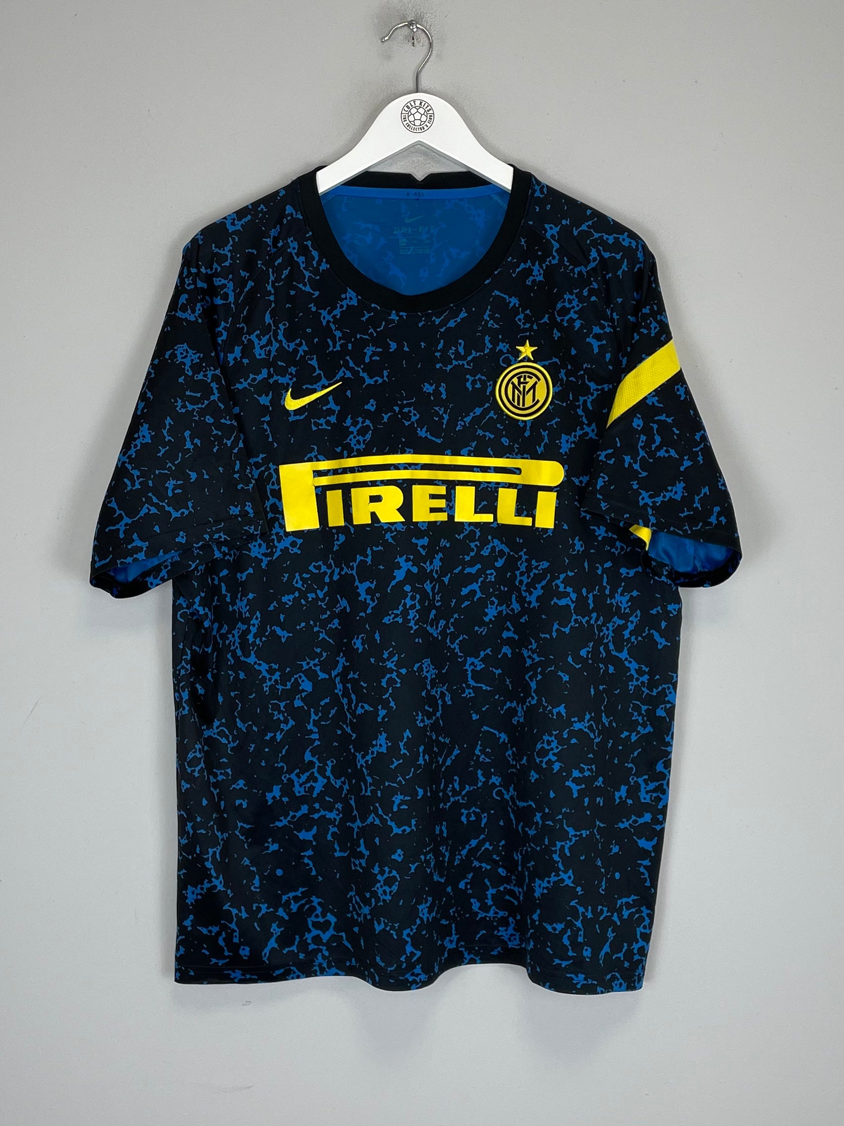 2020/21 INTER MILAN PRE-MATCH SHIRT (XXL) NIKE