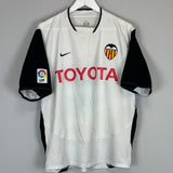 2003/04 VALENCIA MISTA #20 HOME SHIRT (L) NIKE