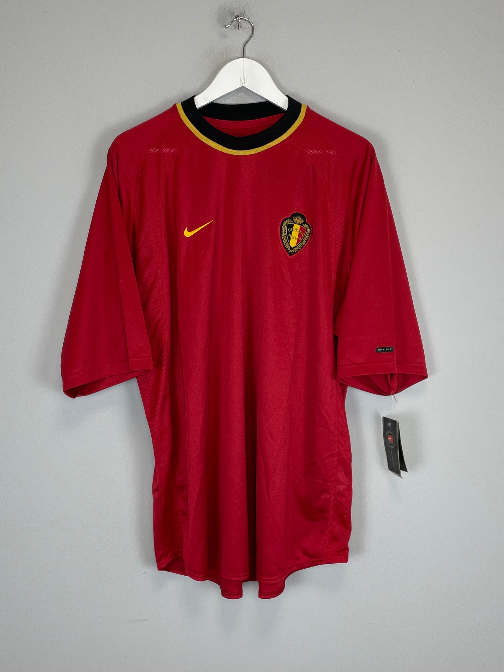 2000/02 BELGIUM *BNWT* HOME SHIRT (XL) NIKE