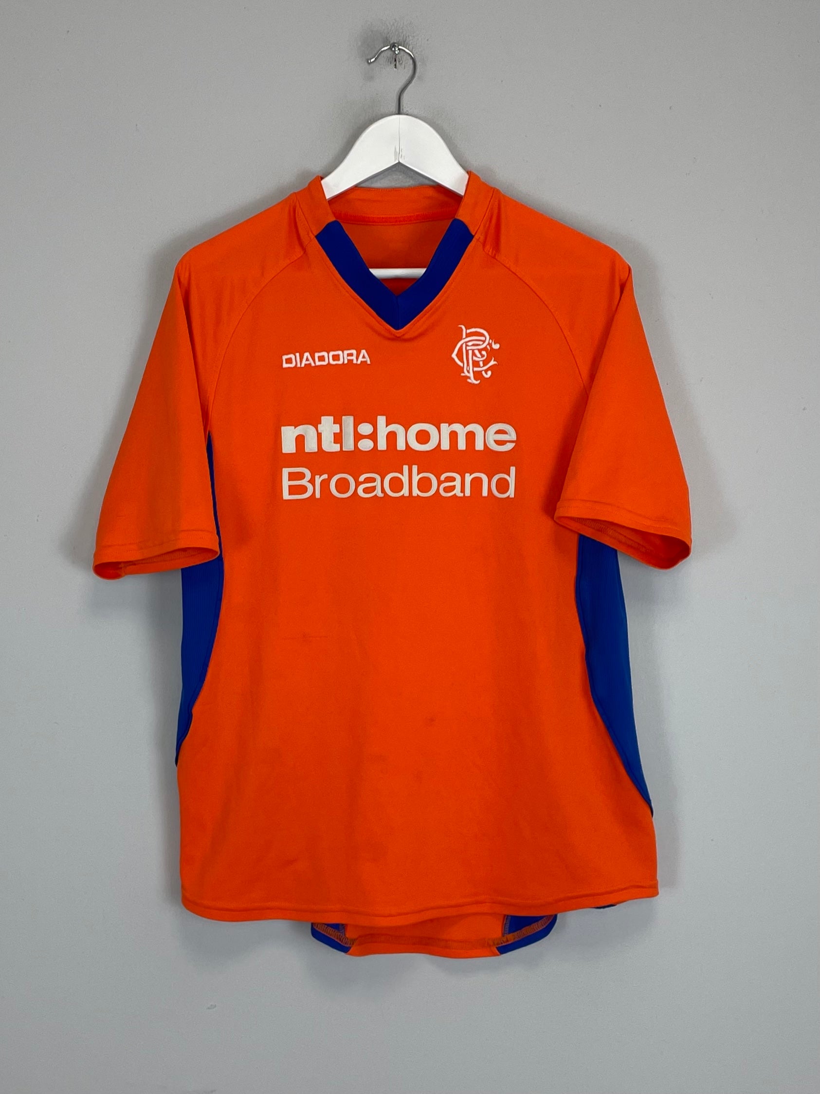 2002/03 RANGERS AWAY SHIRT (M) DIADORA