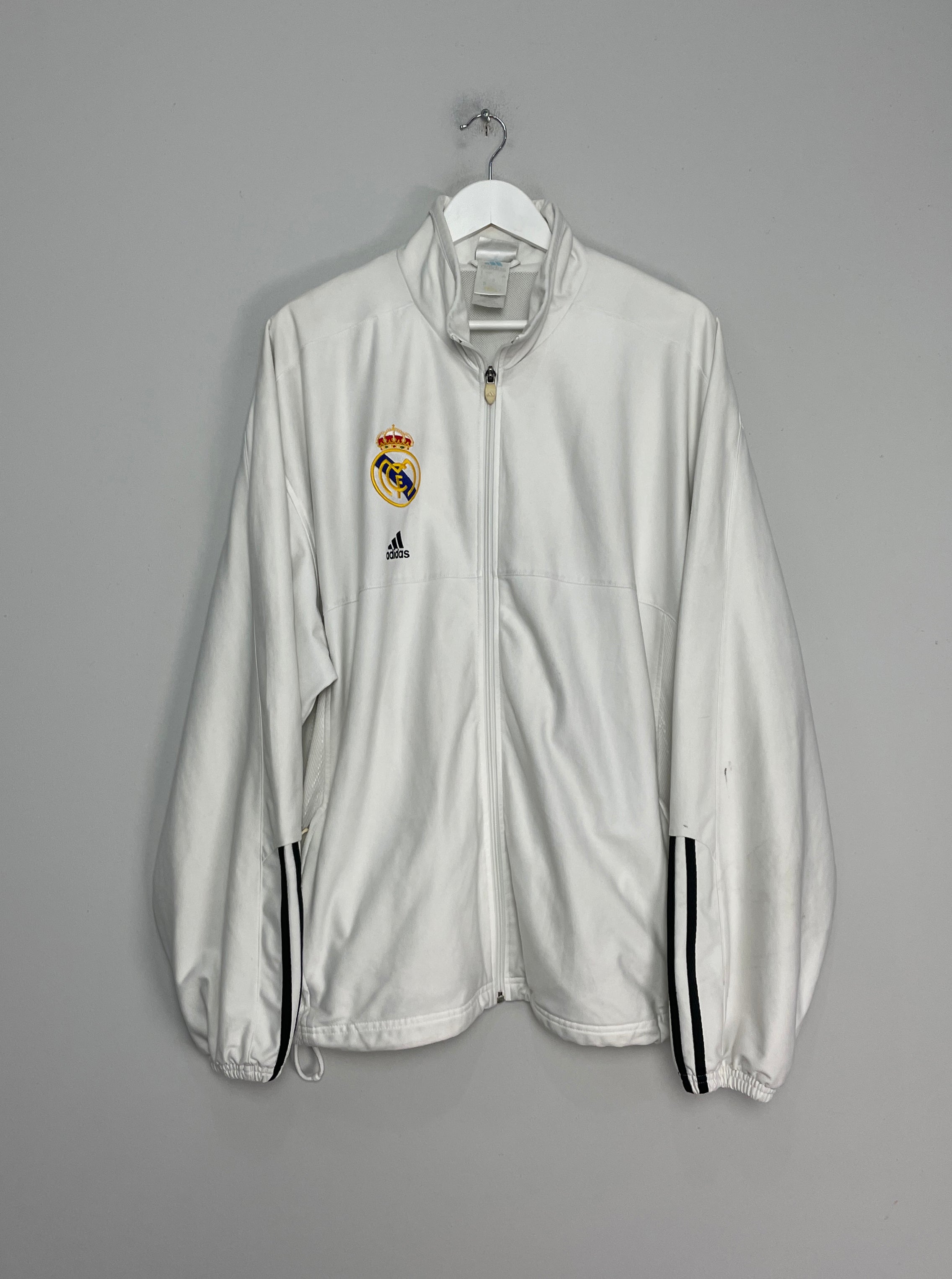 2002/03 REAL MADRID TRACK JACKET (L) ADIDAS