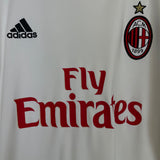 2010/11 AC MILAN RONALDINHO #80 AWAY SHIRT (M) ADIDAS