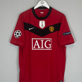 2009/10 MANCHESTER UNITED GIGGS #11 C/L HOME SHIRT (XL) NIKE