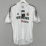 2004/05 REAL MADRID BECKHAM #23 *BNWT* HOME SHIRT (M) ADIDAS