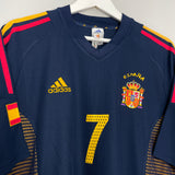 2002/04 SPAIN RAUL #7 *BNWT* AWAY SHIRT (L) ADIDAS