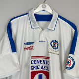 2003/04 CRUZ AZUL *ANNIVERSARY* AWAY SHIRT (XL) UMBRO