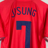 2006/08 SOUTH KOREA JI SUNG #7 HOME SHIRT (XL) NIKE