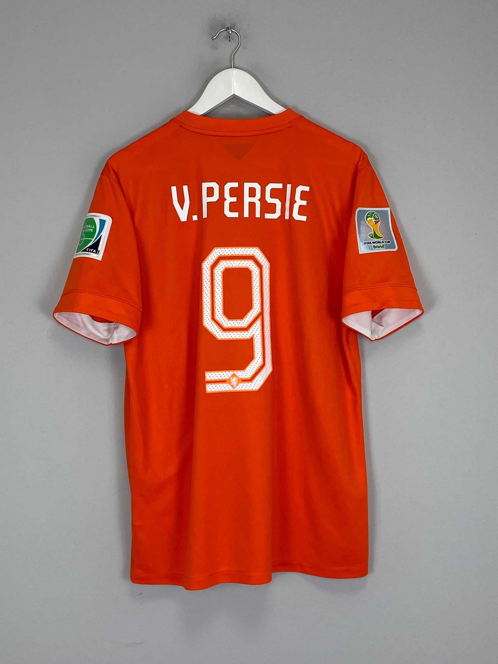 2014/15 NETHERLANDS V.PERSIE #9 HOME SHIRT (L) NIKE