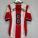 1998/00 PSV V.NISTELROOY #8 HOME SHIRT (S) NIKE