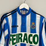 1996/98 DEPORTIVO LA CORUNA HOME SHIRT (S) ADIDAS