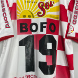 2000/01 TECOS FC BOFO #19 HOME SHIRT (L) EESCORD