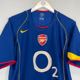 2004/05 ARSENAL HENRY #14 AWAY SHIRT (M) NIKE