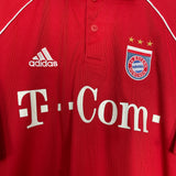 2005/06 BAYERN MUNICH MAKAAY #10 HOME SHIRT (L) ADIDAS