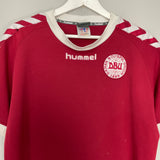 2002/03 DENMARK HOME SHIRT (L) HUMMEL