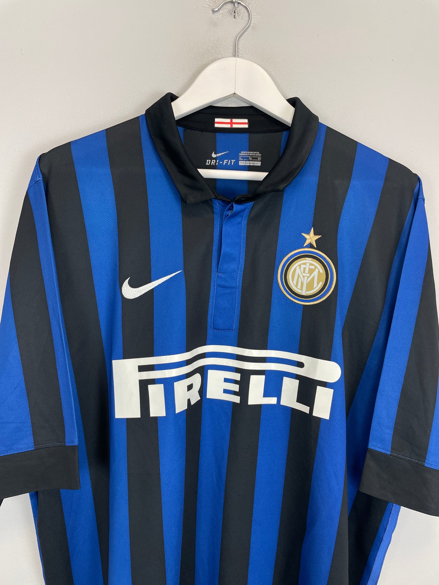 2011/12 INTER MILAN MILITO #22 HOME SHIRT (XL) NIKE