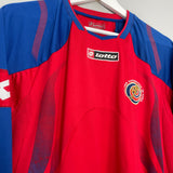 2008/09 COSTA RICA L/S HOME SHIRT (L) LOTTO