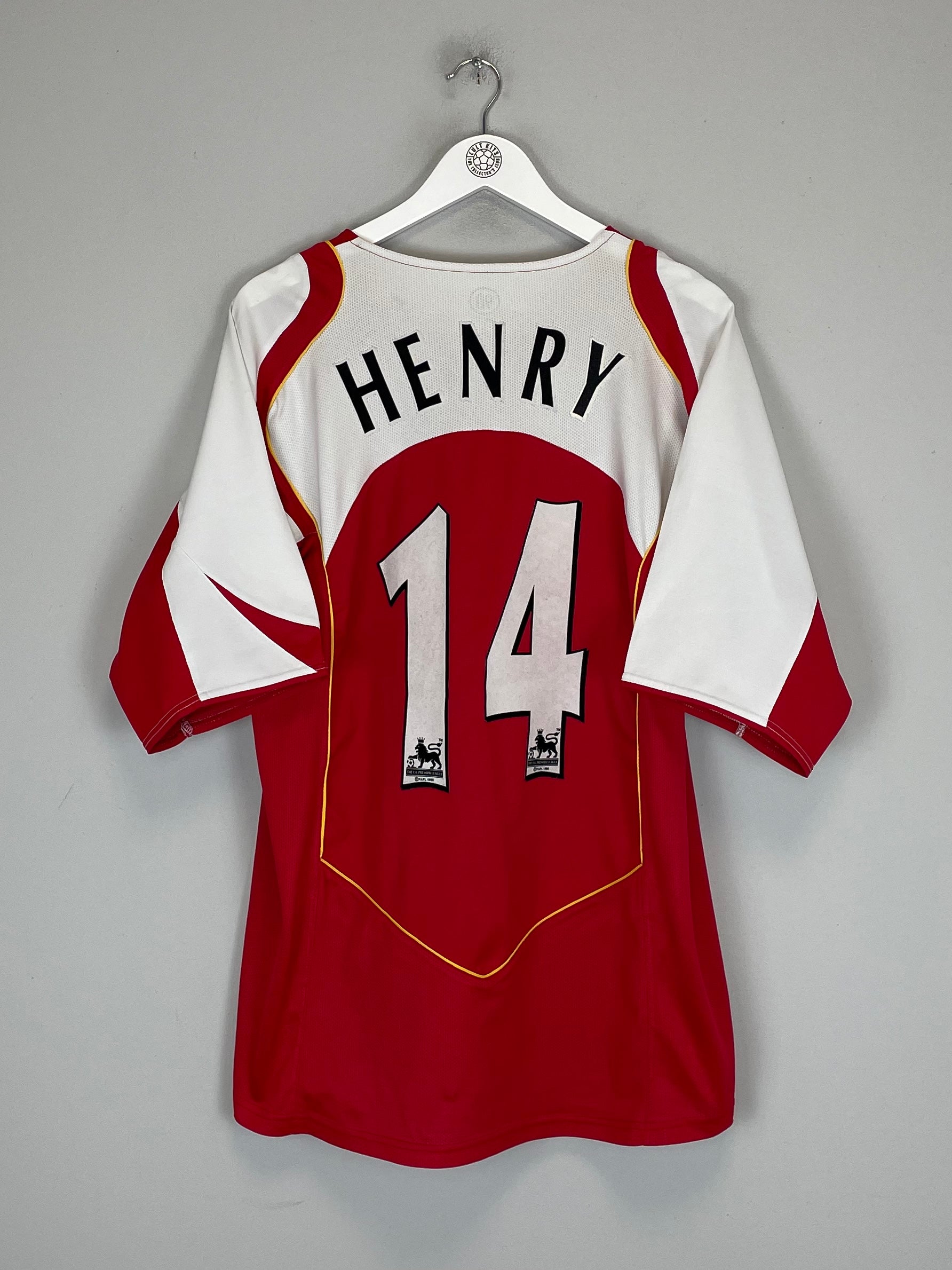 2004/05 ARSENAL HENRY #14 HOME SHIRT (XL) NIKE