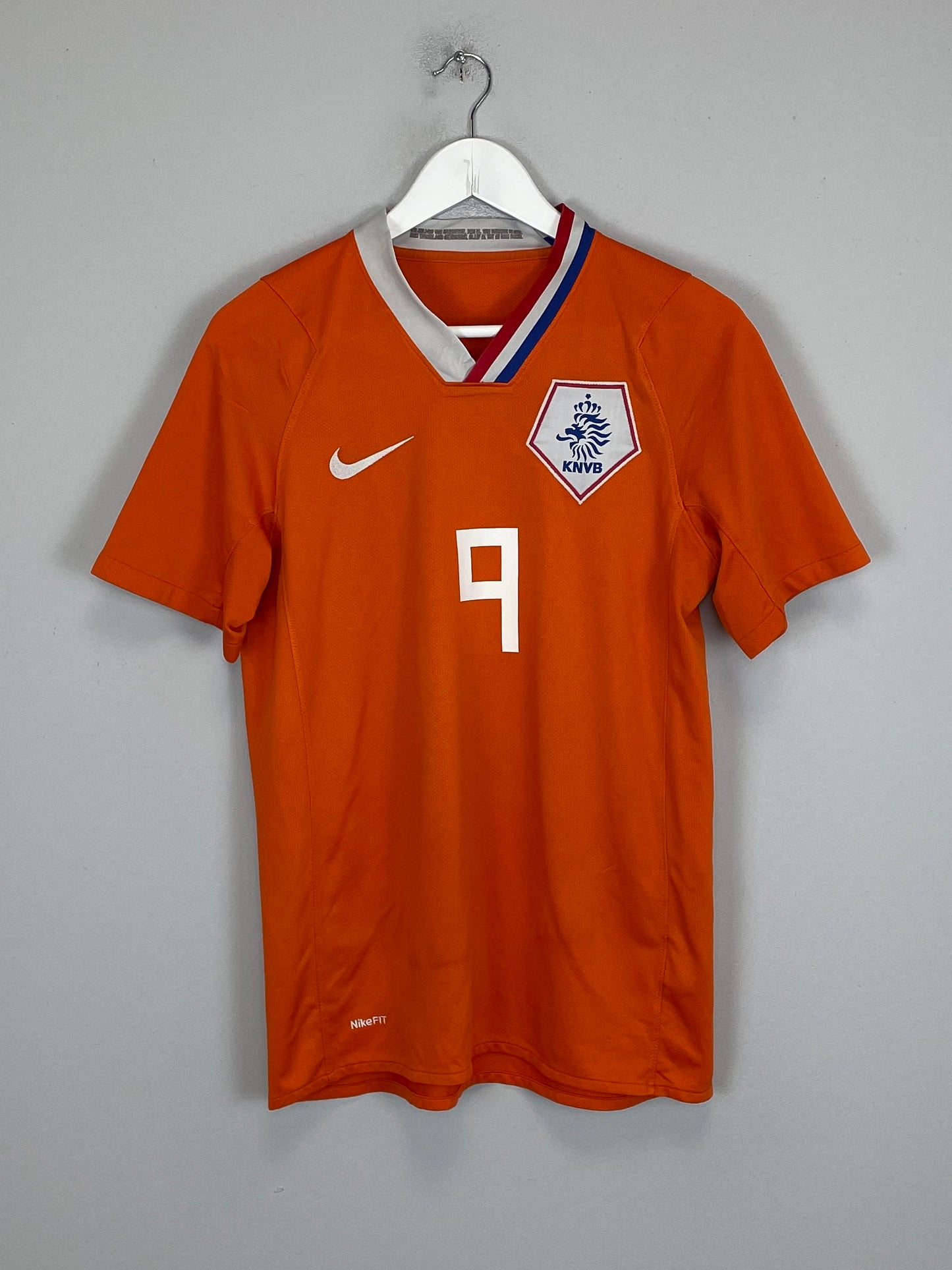 2008/10 NETHERLANDS V.NISTELROOY #9 HOME SHIRT (S) NIKE