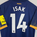 2022/23 NEWCASTLE UNITED ISAK #14 AWAY SHIRT (L) CASTORE