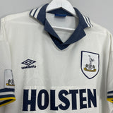 1993/95 TOTTENHAM HOME SHIRT (L) UMBRO