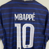 2020/21 FRANCE MBAPPE #10 HOME SHIRT (XL) NIKE