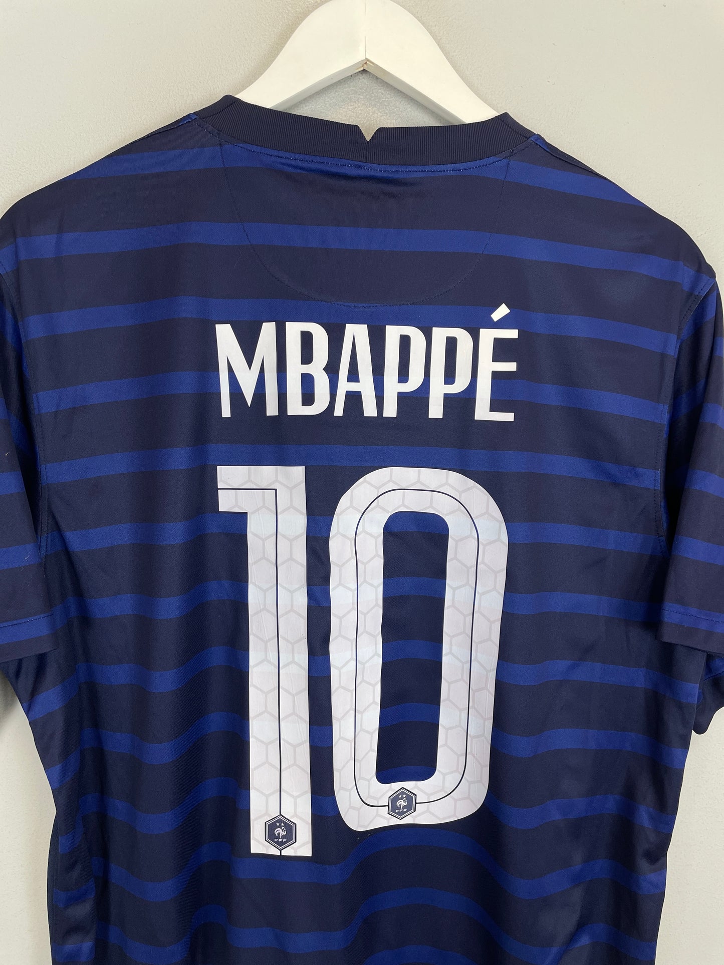 2020/21 FRANCE MBAPPE #10 HOME SHIRT (XL) NIKE