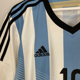 2013/15 ARGENTINA MESSI #10 HOME SHIRT (XL) ADIDAS