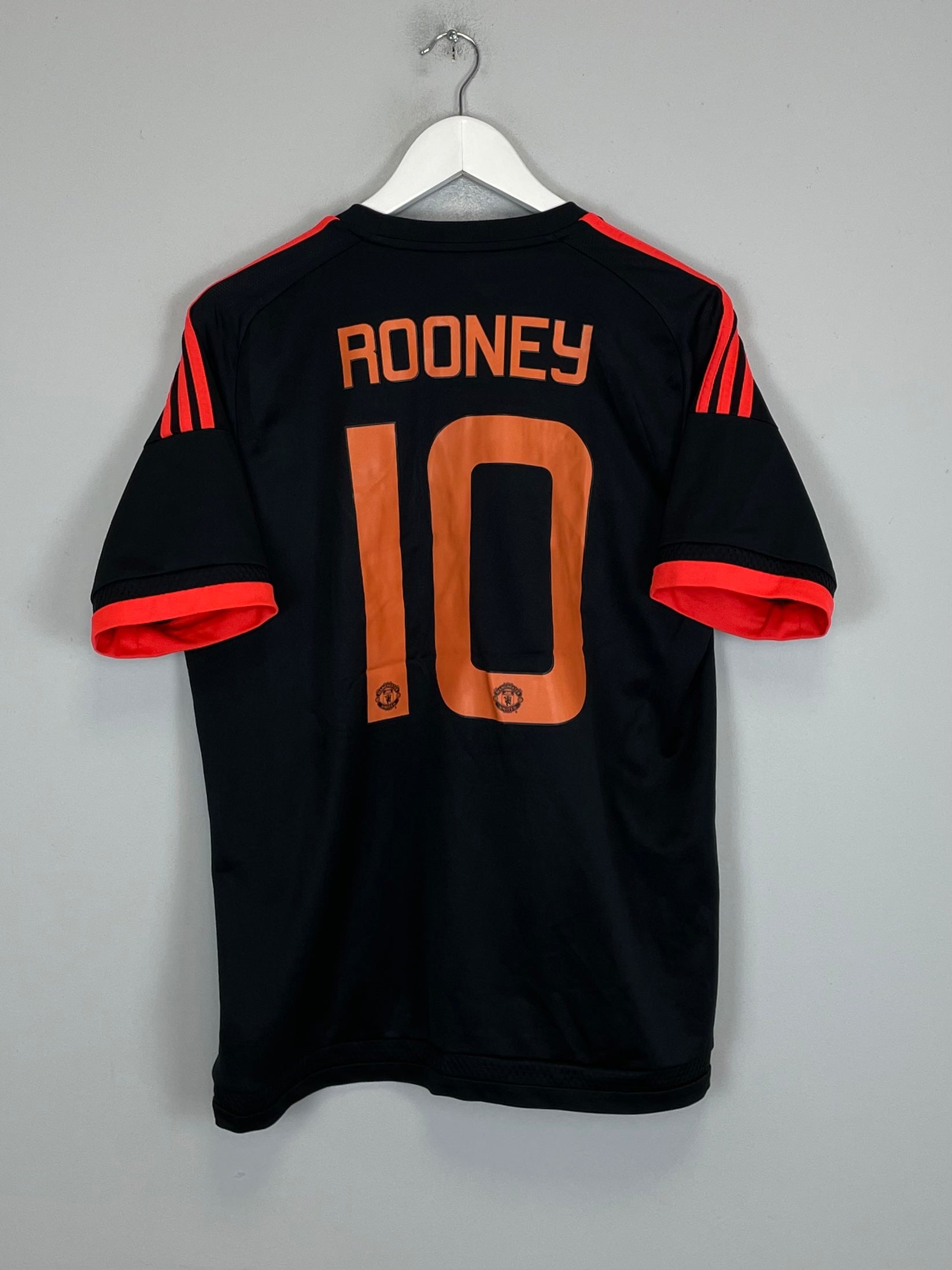 2015/16 MANCHESTER UNITED ROONEY #10 THIRD SHIRT (L) ADIDAS