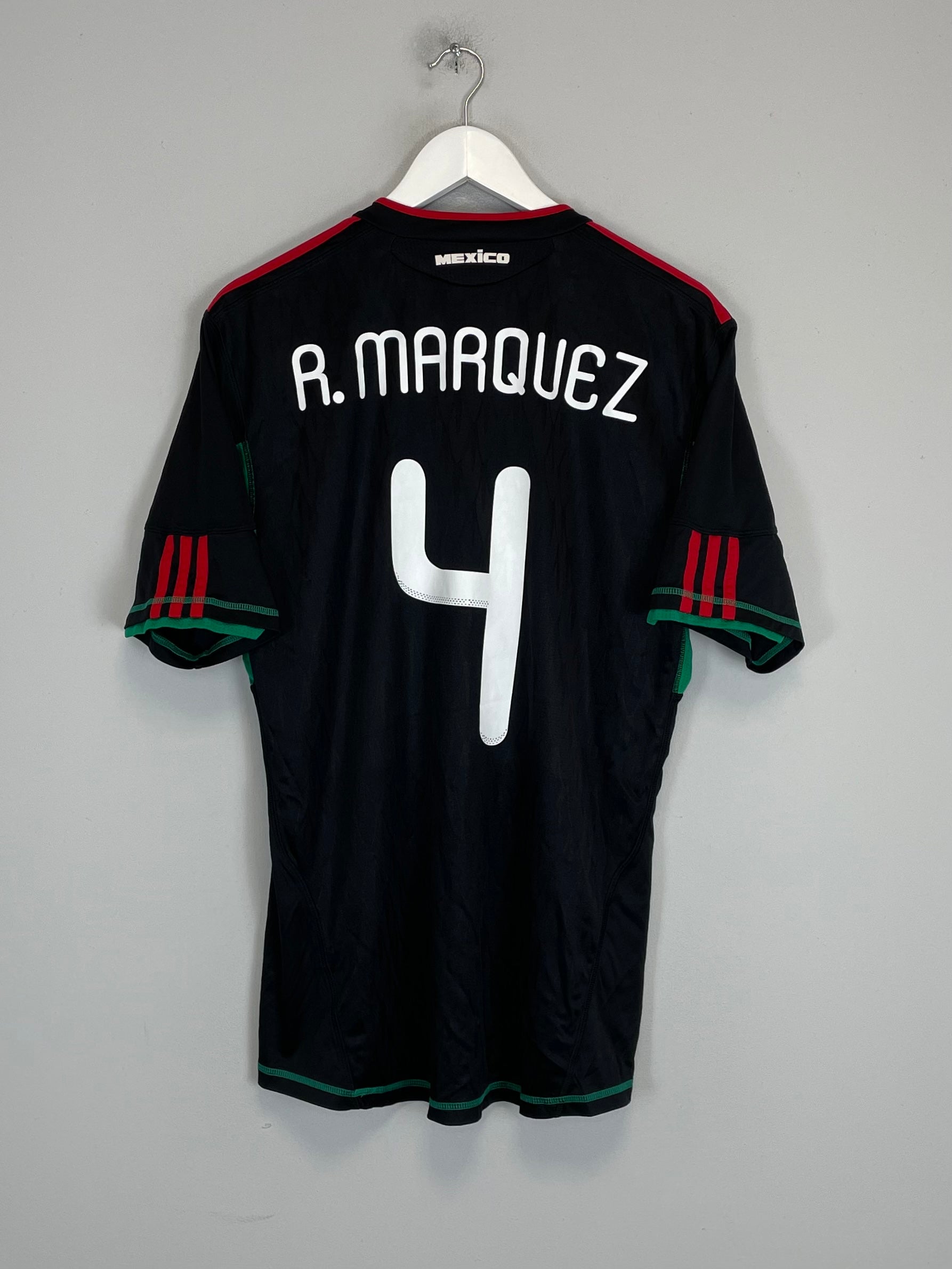 2010 MEXICO R.MARQUEZ #4 AWAY SHIRT (L) ADIDAS