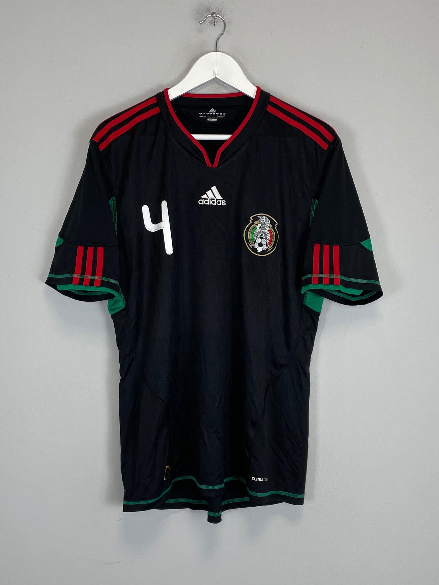 2010 MEXICO R.MARQUEZ #4 AWAY SHIRT (L) ADIDAS