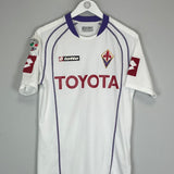 2005/07 FIORENTINA TONI #30 AWAY SHIRT (M) LOTTO