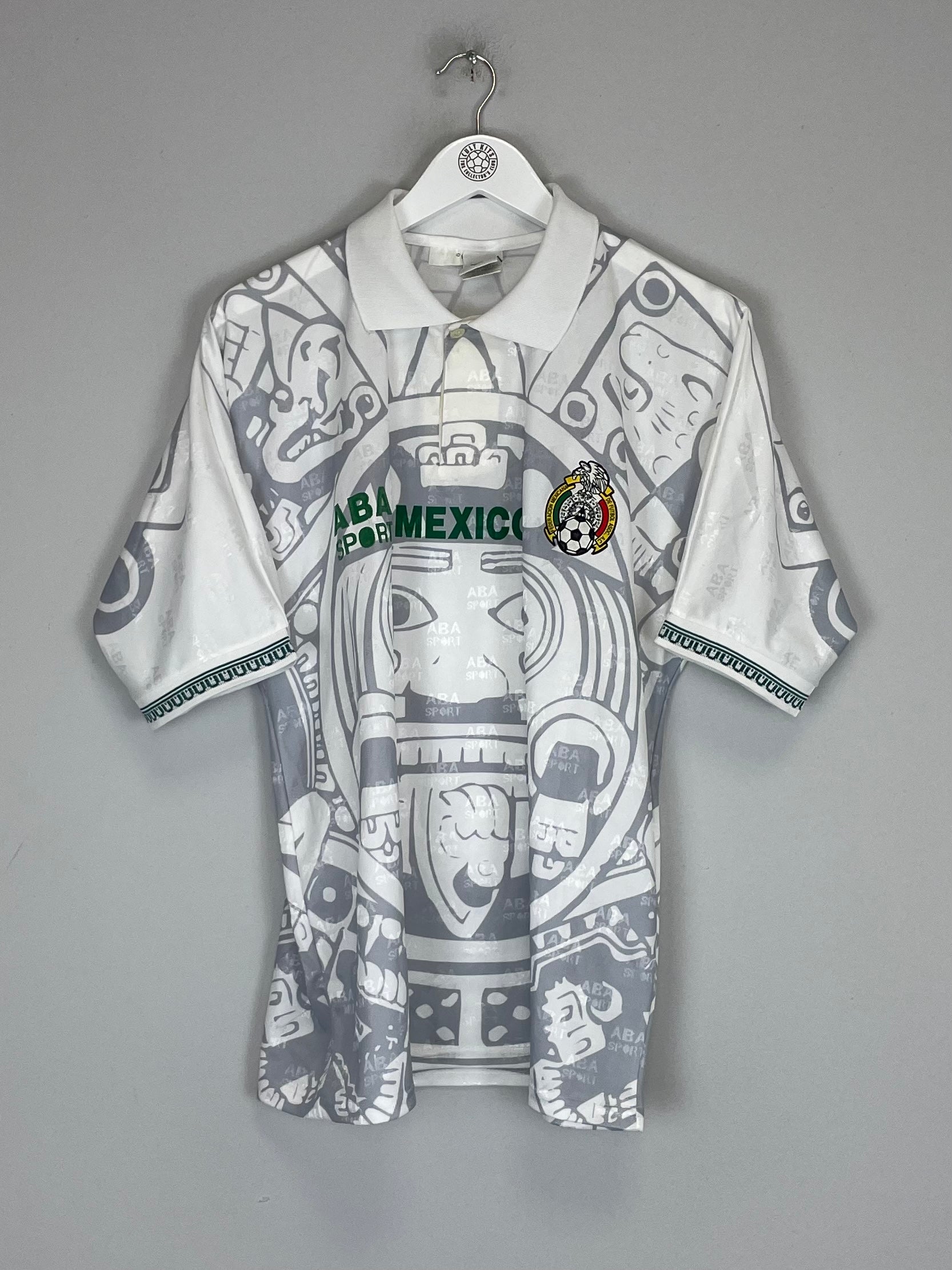 1996/98 MEXICO AWAY SHIRT (S) ABA SPORT